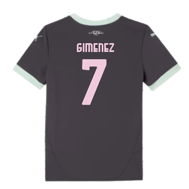 2024-2025 AC Milan Third Shirt (Kids) (Gimenez 7) — Buy Online