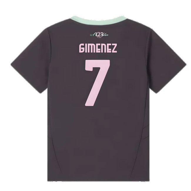 2024-2025 AC Milan Third Mini Kit (Gimenez 7) — Shop Online
