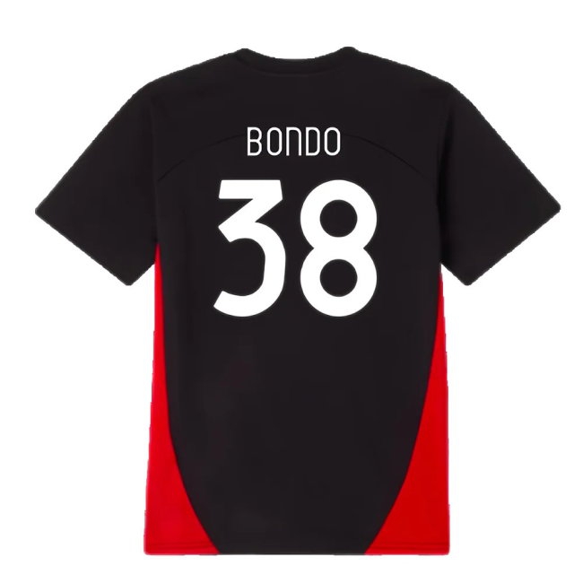 2024-2025 AC Milan Training Shirt (Black) - Kids (Bondo 38) — Buy Online