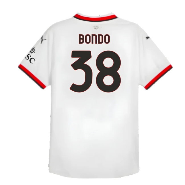 2024-2025 AC Milan Away Player Version Shirt (Bondo 38) — Shop Now