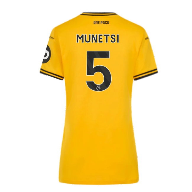 2024-2025 Wolves Home Shirt (Womens) (Munetsi 5) — Buy Now