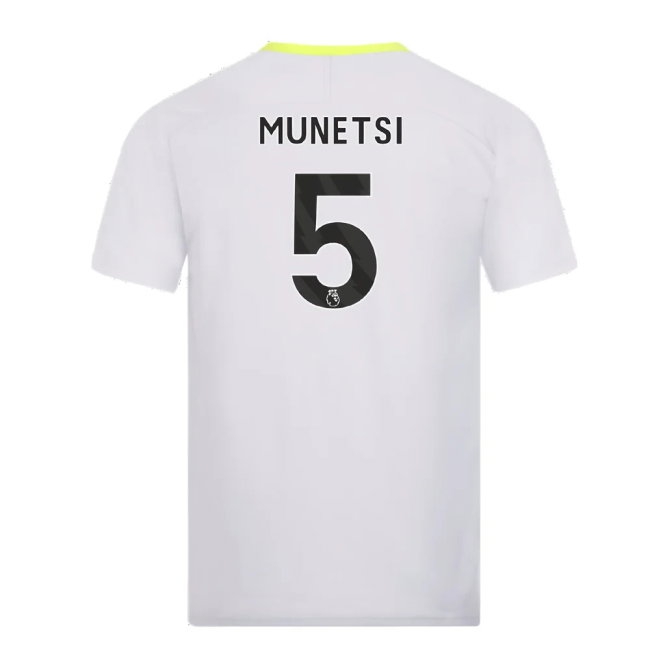 2024-2025 Wolves Players Training Shirt (Grey) (Munetsi 5) — Buy Now