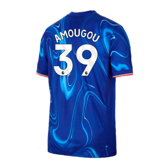 2024-2025 Chelsea Home Shirt (Amougou 39) — Shop Online