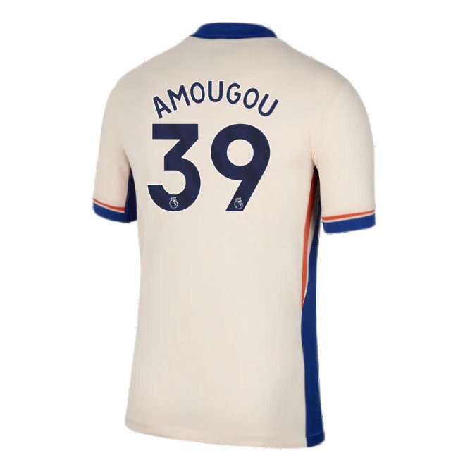 2024-2025 Chelsea Away Shirt (Amougou 39) — Shop Now