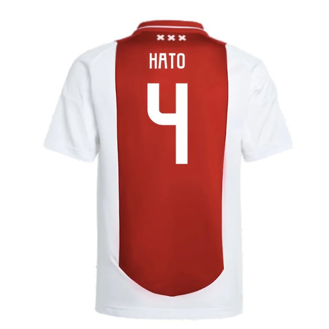 2024-2025 Ajax Home Shirt (Kids) (Hato 4) — Buy Online