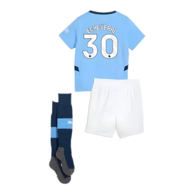 2024-2025 Man City Home Mini Kit (Echeverri 30) — Buy Online