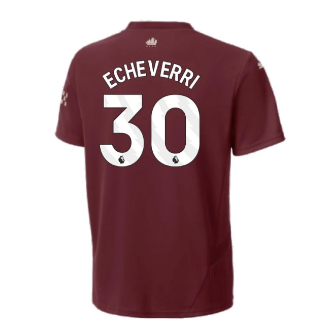 2024-2025 Man City Third Shirt (Kids) (Echeverri 30) — Shop Online