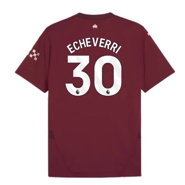 2024-2025 Man City Third Shirt (Echeverri 30) — Buy Online