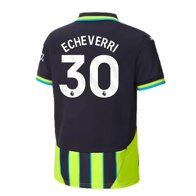 2024-2025 Man City Away Shirt (Kids) (Echeverri 30) — Buy Online