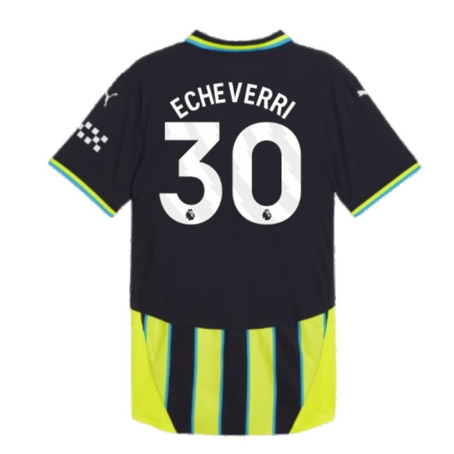 2024-2025 Man City Away Player Version Shirt (Echeverri 30) — Shop Now