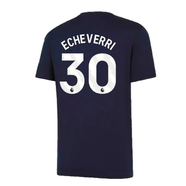 2024-2025 Man City Training Shirt (Inky Blue) - Kids (Echeverri 30) — Shop Now