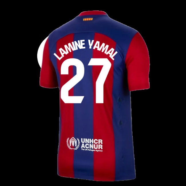 2023-2024 Barcelona Home Shirt (Lamine Yamal 27) — Buy Online
