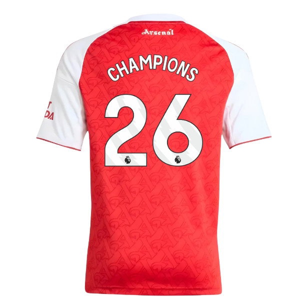 2025-2026 Arsenal Home Shirt (Kids) (Champions 26) — Shop Now