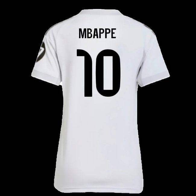 2025-2026 Real Madrid Home Shirt (Womens) (Mbappe 10) — Buy Now
