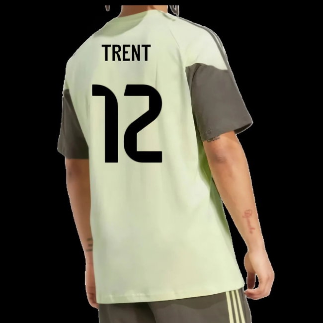 2025-2026 Real Madrid Training Tee (Almost Lime) (Trent 12) — Shop Now