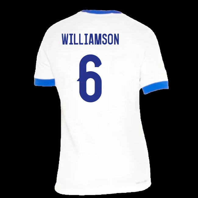 2025-2026 England WEC Player Version Home Shirt - Mens (WILLIAMSON 6) — Shop Online