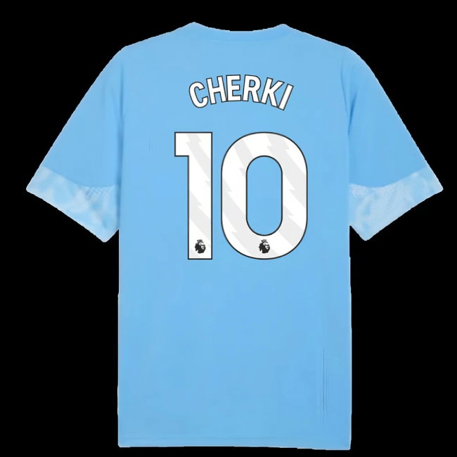 2025-2026 Man City Training Jersey (Light Blue) (Cherki 10) — Buy Online