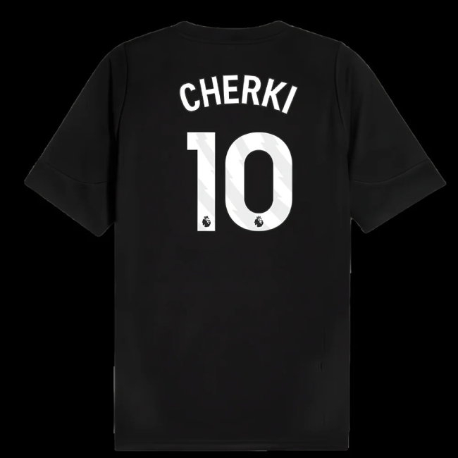 2025-2026 Man City Training Jersey (Black) (Cherki 10) — Buy Online