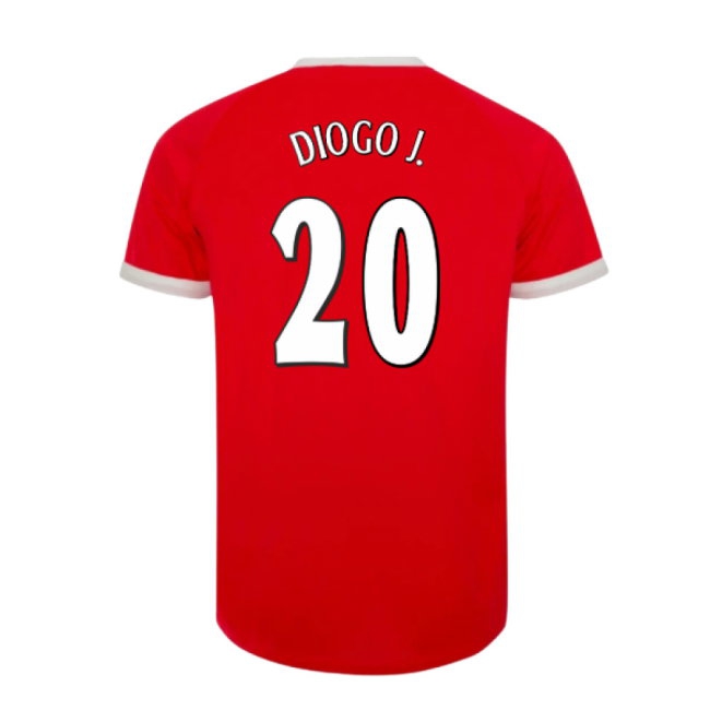 2001-2003 Liverpool Retro Euro Home Shirt (Diogo J. 20) — Buy Online