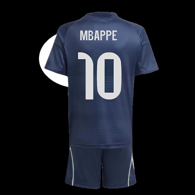 2025-2026 Real Madrid Away Youth Kit (Mbappe 10) — Shop Now