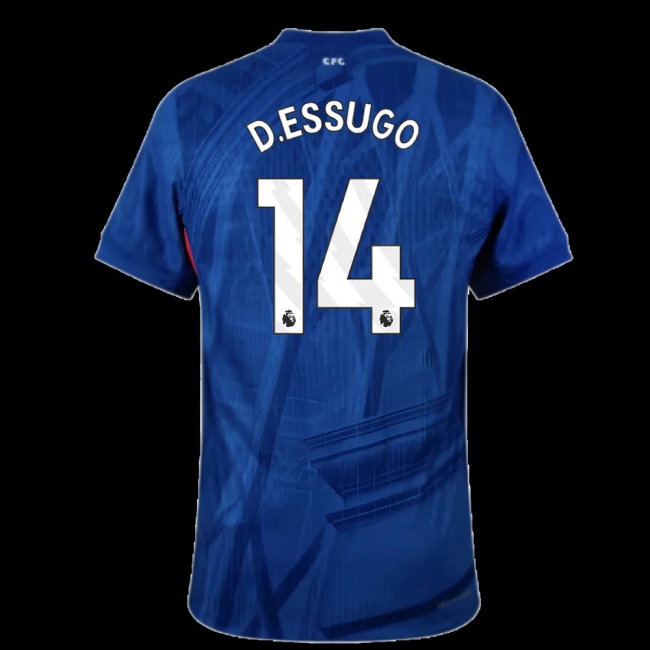 2025-2026 Chelsea Home Player Version Shirt (D.Essugo 14) — Shop Online