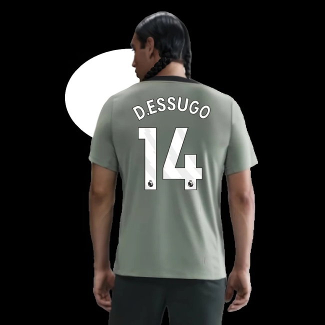 2025-2026 Chelsea Strike Training Shirt (Jade Green) (D.Essugo 14) — Buy Online