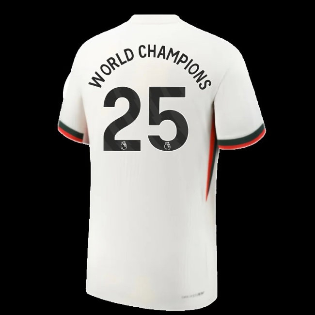 2025-2026 Chelsea Player Version Dri-Fit ADV Away Shirt (World Champions 25) — Buy Now