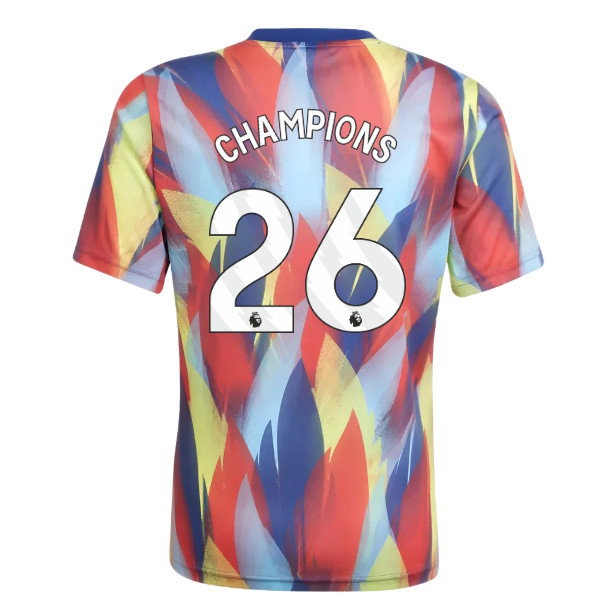2025-2026 Arsenal Pre-Match Shirt (Victory Blue) - Kids (Champions 26) — Buy Now