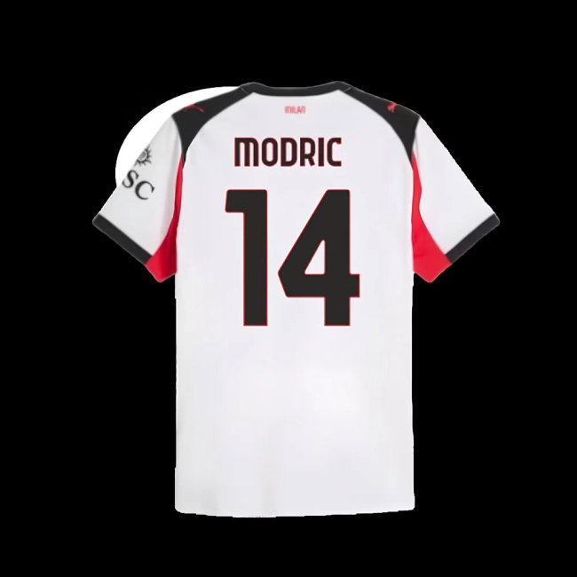 2025-2026 AC Milan Player Version Away Shirt (Modric 14) — Buy Online