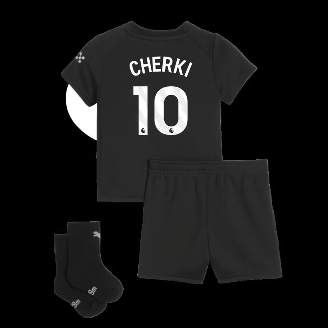 2025-2026 Man City Away Baby Kit (Cherki 10) — Buy Online