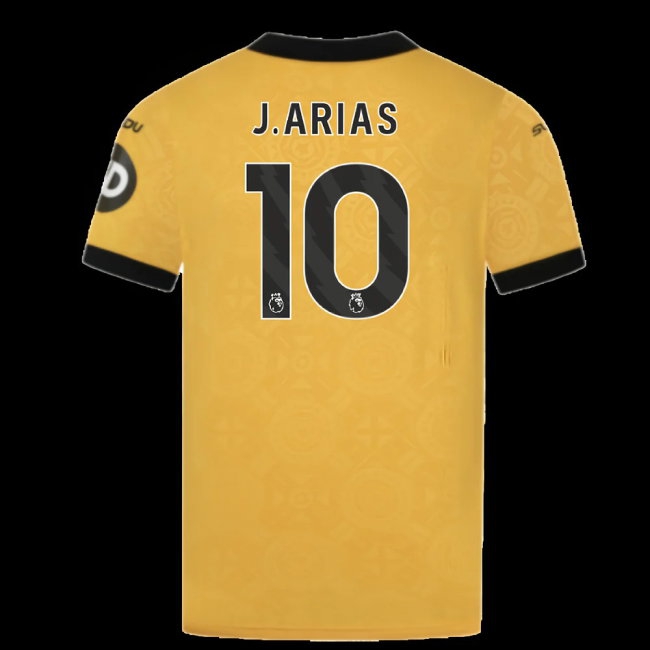 2025-2026 Wolves Home Shirt (J.Arias 10) — Shop Now