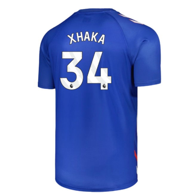 2025-2026 Sunderland Away Pre-Match Jersey (Blue) - Kids (Xhaka 34) — Shop Online