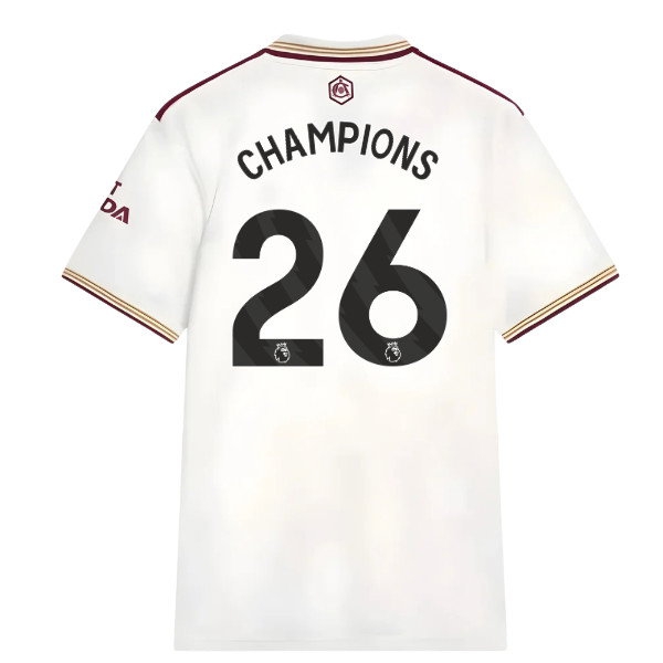 2025-2026 Arsenal Third Shirt (Champions 26) — Buy Now