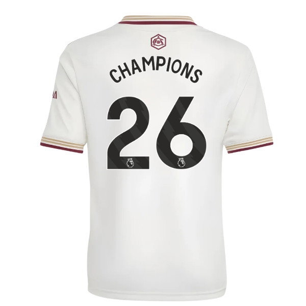 2025-2026 Arsenal Third Shirt (Kids) (Champions 26) — Shop Now