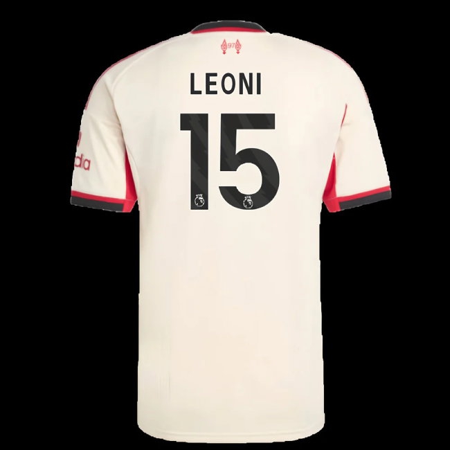 2025-2026 Liverpool Away Shirt (Leoni 15) — Shop Now