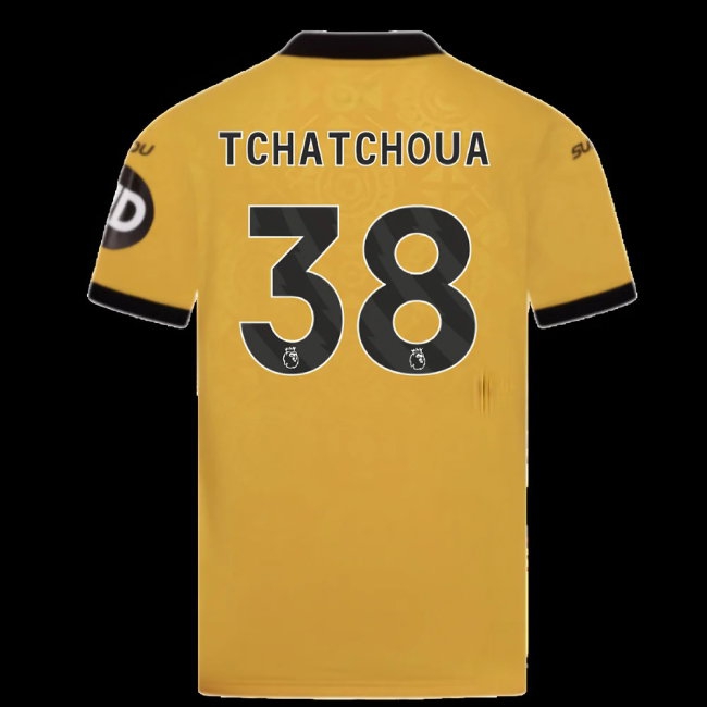 2025-2026 Wolves Home Shirt (Kids) (Tchatchoua 38) — Buy Online