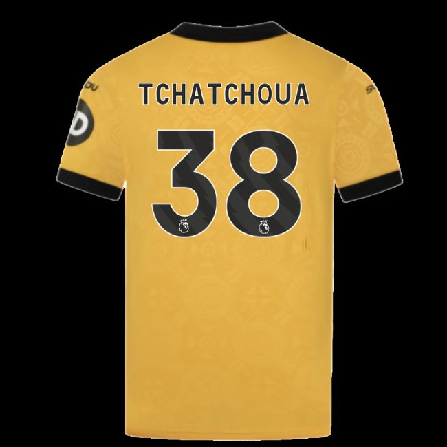 2025-2026 Wolves Home Shirt (Tchatchoua 38) — Shop Online