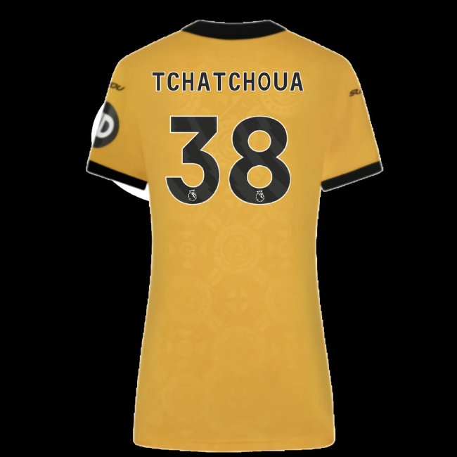 2025-2026 Wolves Home Shirt (Womens) (Tchatchoua 38) — Buy Online