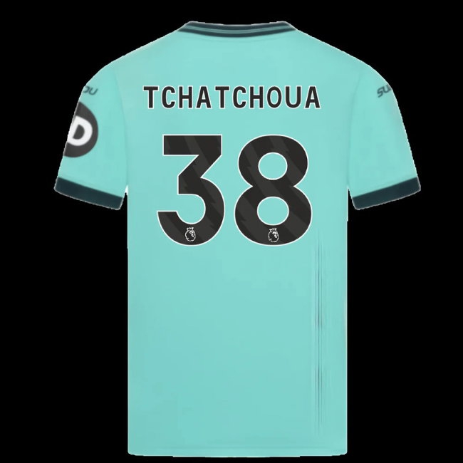 2025-2026 Wolves Away Shirt (Kids) (Tchatchoua 38) — Buy Online