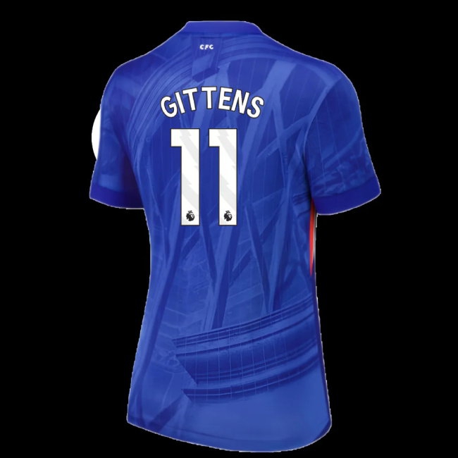 2025-2026 Chelsea Home Shirt (Womens) (Gittens 11) — Buy Now