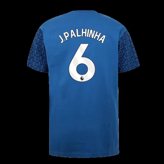 Tottenham Hotspur Graphic T-shirt (Blue) (J.Palhinha 6) — Buy Online