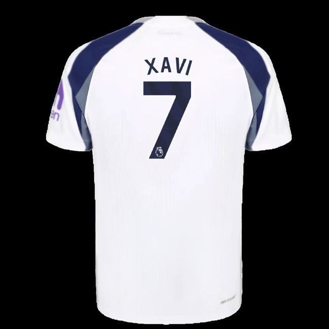 2025-2026 Tottenham Hotspur Player Version Home Shirt (Xavi 7) — Shop Online