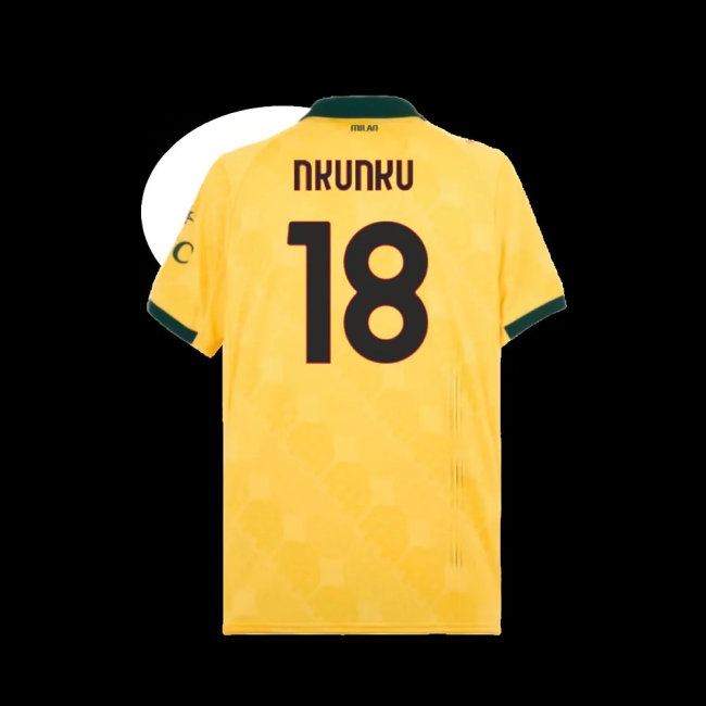 2025-2026 AC Milan Third Shirt (Nkunku 18) — Buy Now