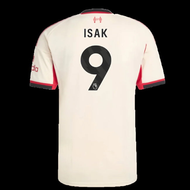 2025-2026 Liverpool Away Shirt (Isak 9) — Shop Now