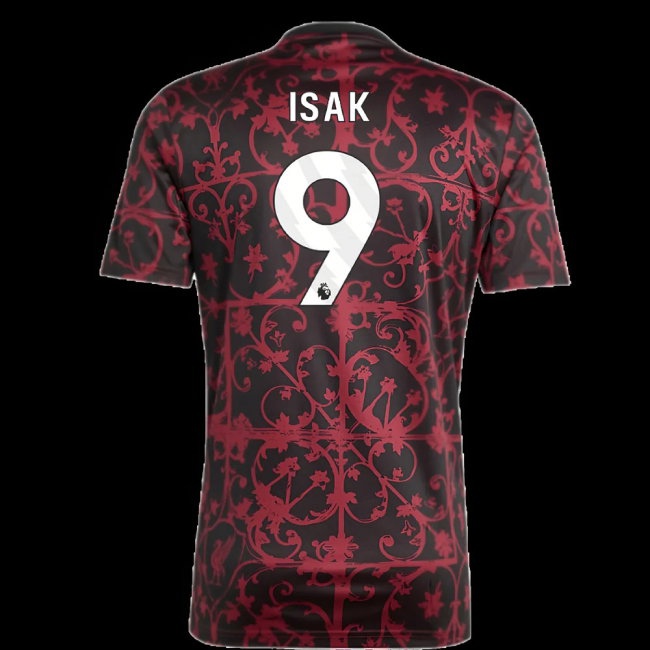 2025-2026 Liverpool Pre-Match Shirt (Black) (Isak 9) — Buy Online