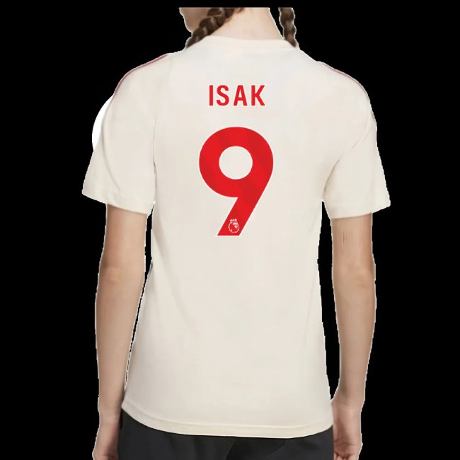 2025-2026 Liverpool Training Tee (White) - Kids (Isak 9) — Shop Now