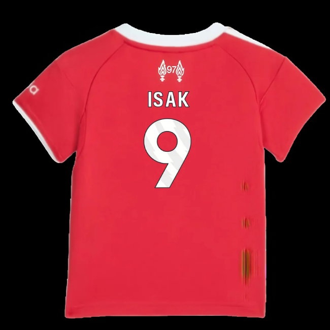 2025-2026 Liverpool Home Baby Kit (Isak 9) — Shop Online