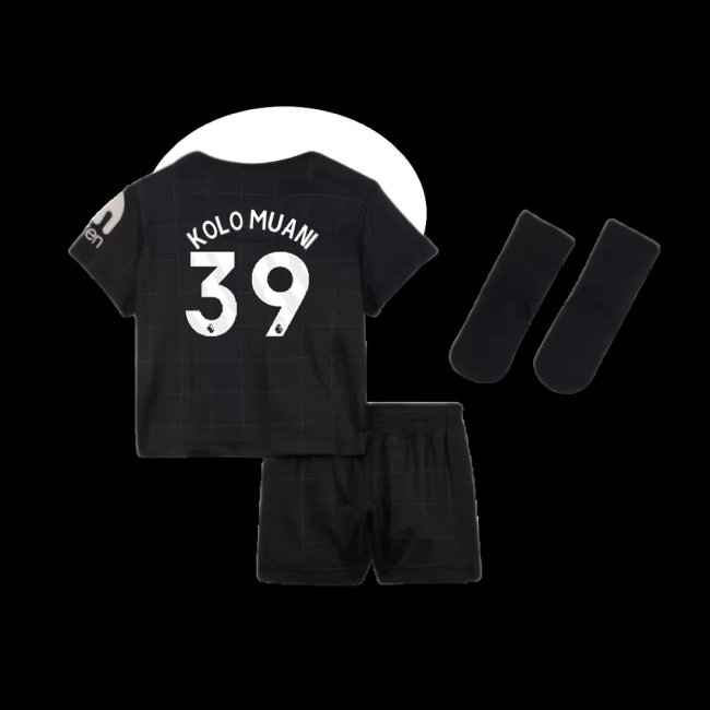 2025-2026 Tottenham Away Baby Kit (Kolo Muani 39) — Shop Now