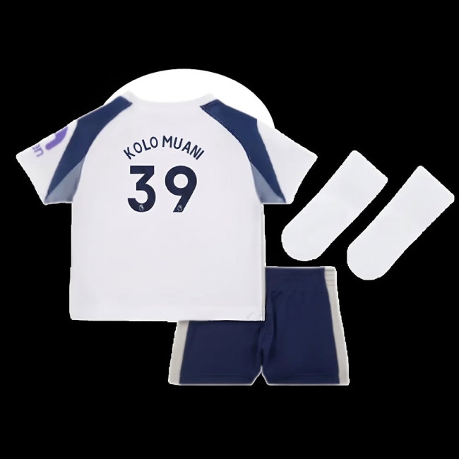 2025-2026 Tottenham Home Baby Kit (Kolo Muani 39) — Buy Online