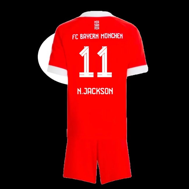 2025-2026 Bayern Munich Home Mini Kit (N.Jackson 11) — Buy Online